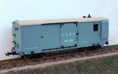 L & B Bogie Brake Van